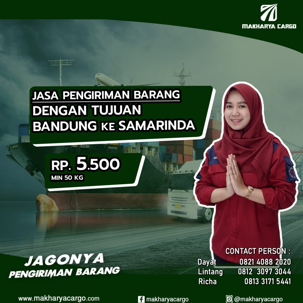 Jasa Pengiriman Barang Bandung Samarinda