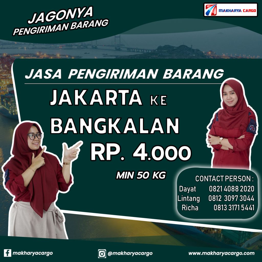 Jasa Pengiriman Barang Jakarta Bangkalan