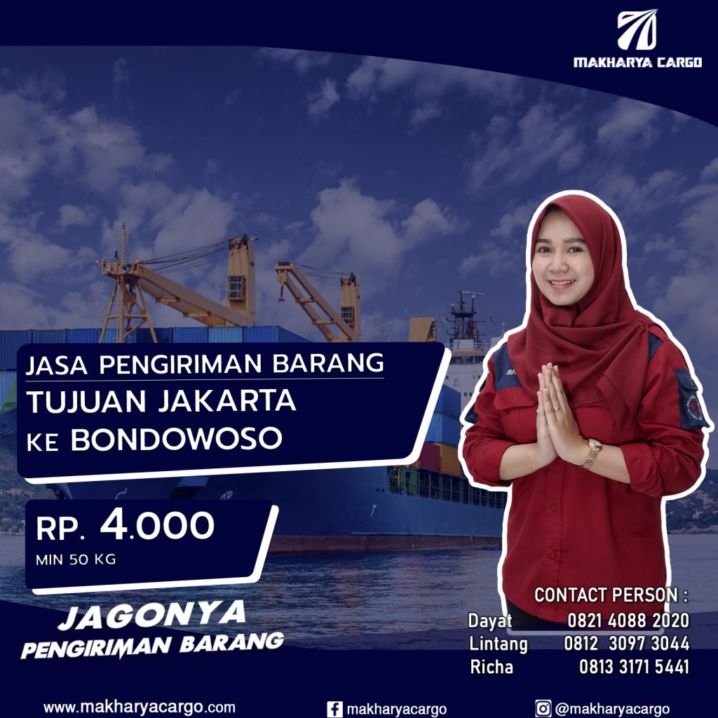 Jasa Pengiriman Barang Jakarta Bondowoso