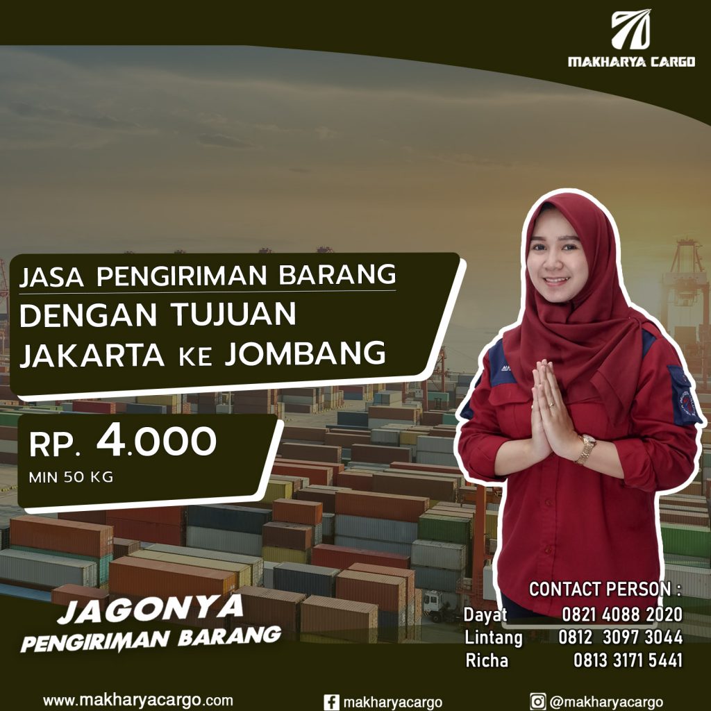 Jasa Pengiriman Barang Jakarta Jombang