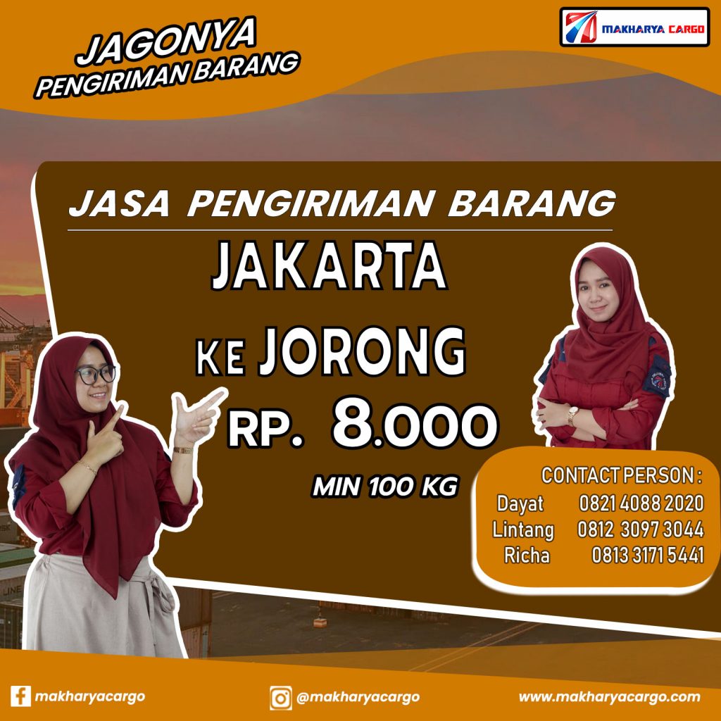 Jasa Pengiriman Barang Jakarta Jorong