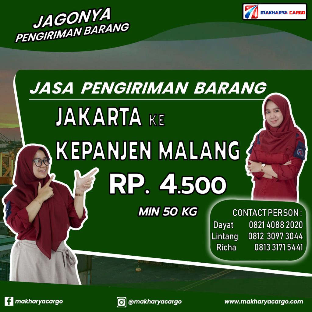 Jasa Pengiriman Barang Jakarta Kepanjen Malang