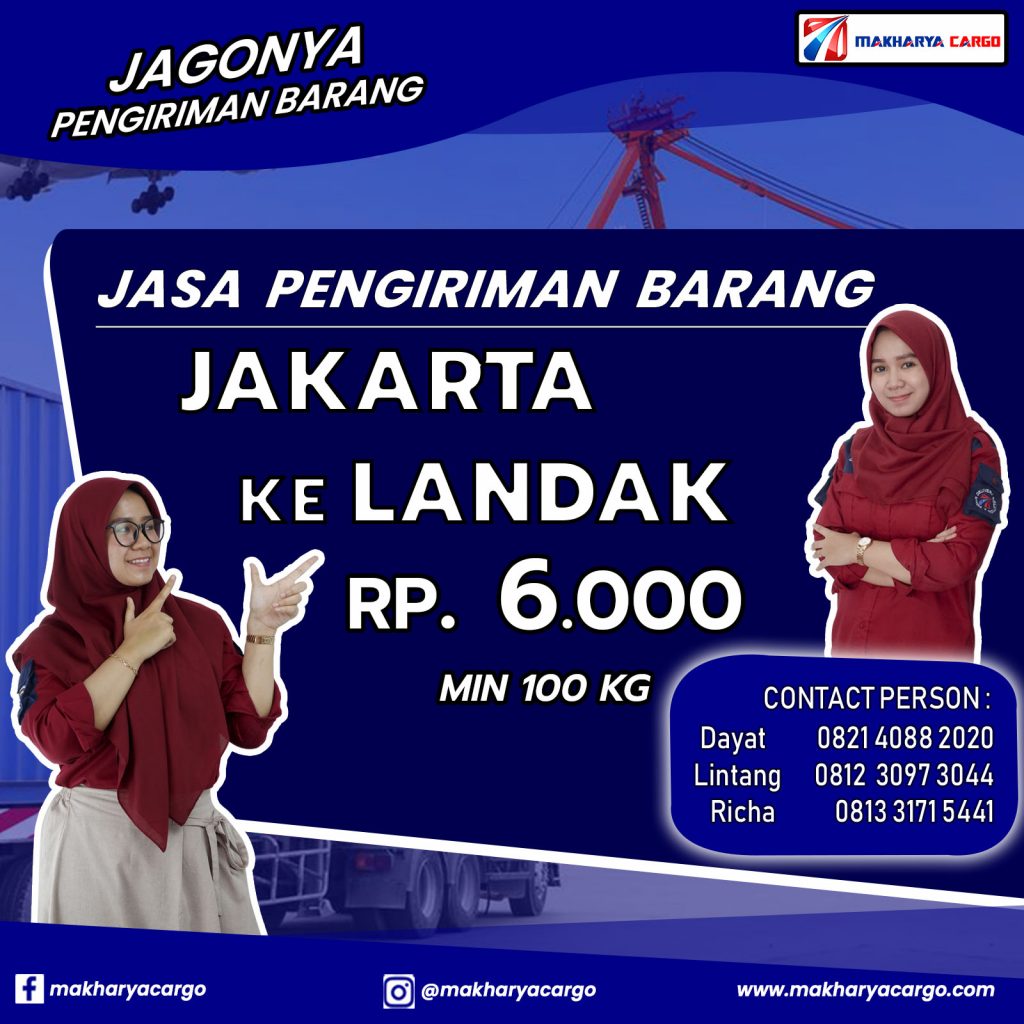 Jasa Pengiriman Barang Jakarta Landak