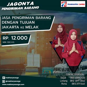 Jasa Pengiriman Barang Jakarta Melak