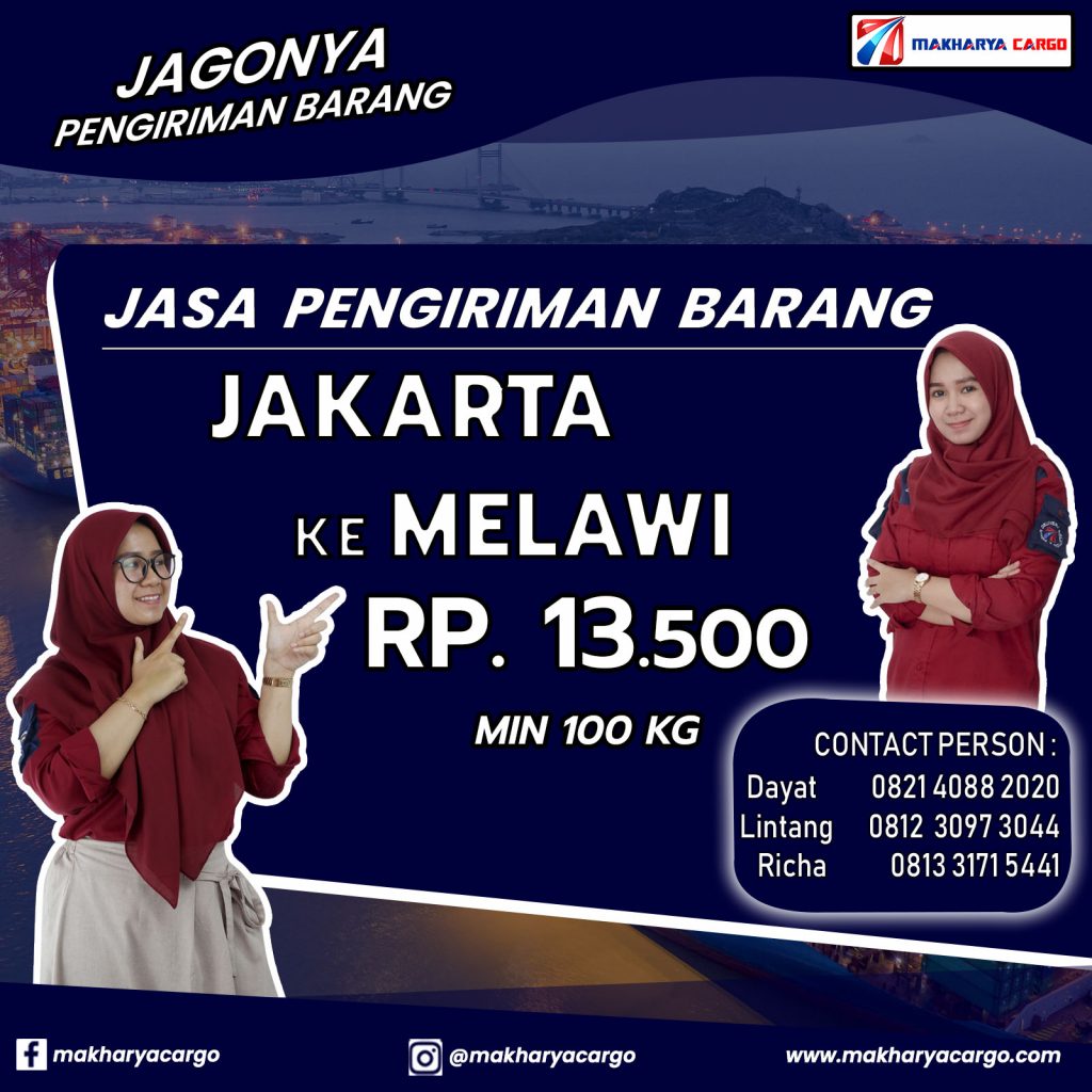 Jasa Pengiriman Barang Jakarta Melawi