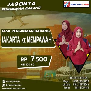 Jasa Pengiriman Barang Jakarta Mempawah