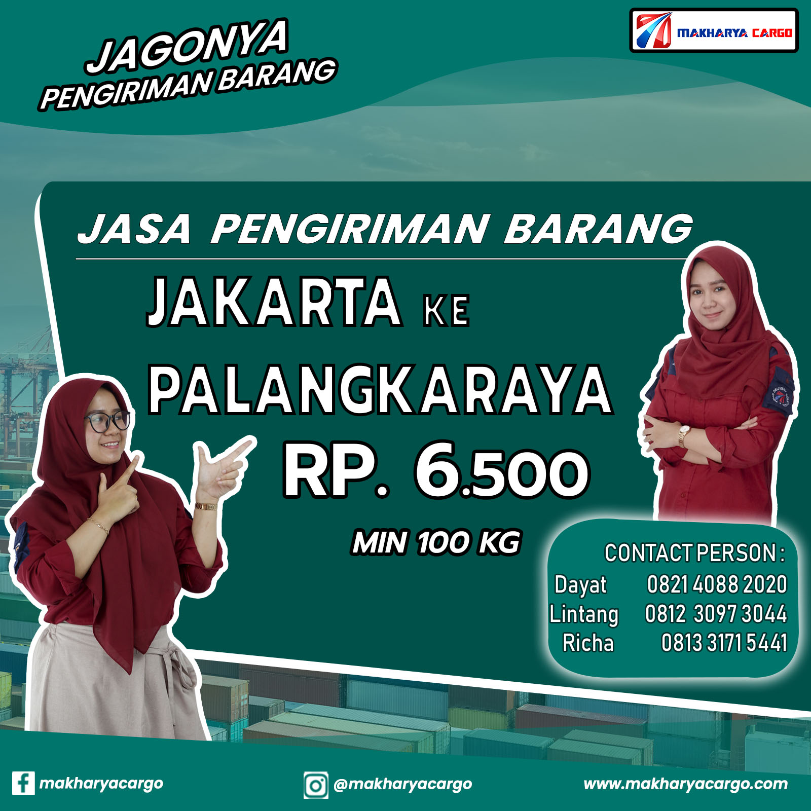 Jasa Pengiriman Barang Jakarta Palangkaraya