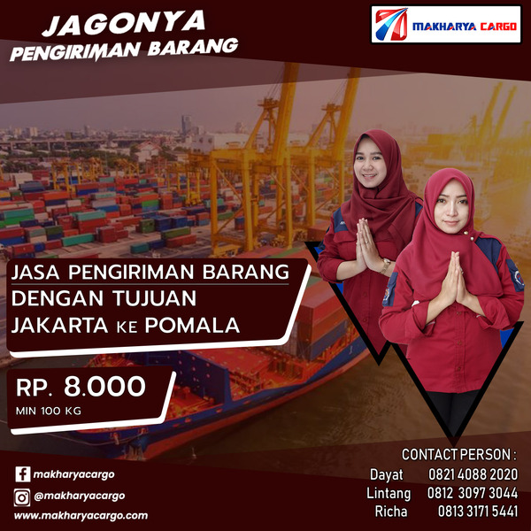 Jasa Pengiriman Barang Jakarta Pomala