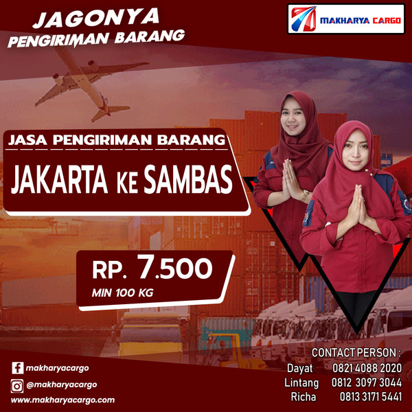 Jasa Pengiriman Barang Jakarta Sambas