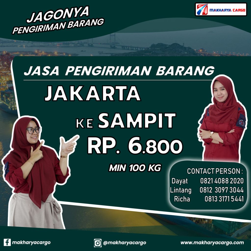 Jasa Pengiriman Barang Jakarta Sampit