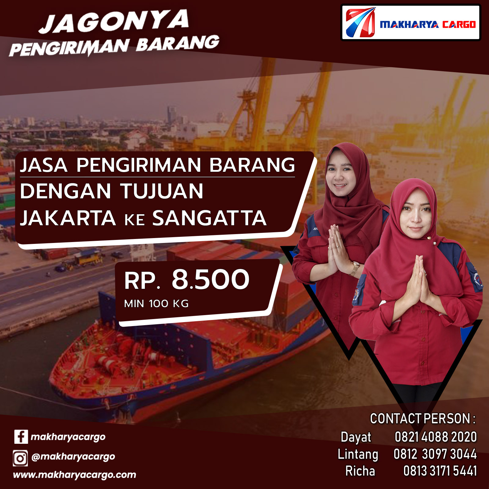 Jasa Pengiriman Barang Jakarta Sangatta