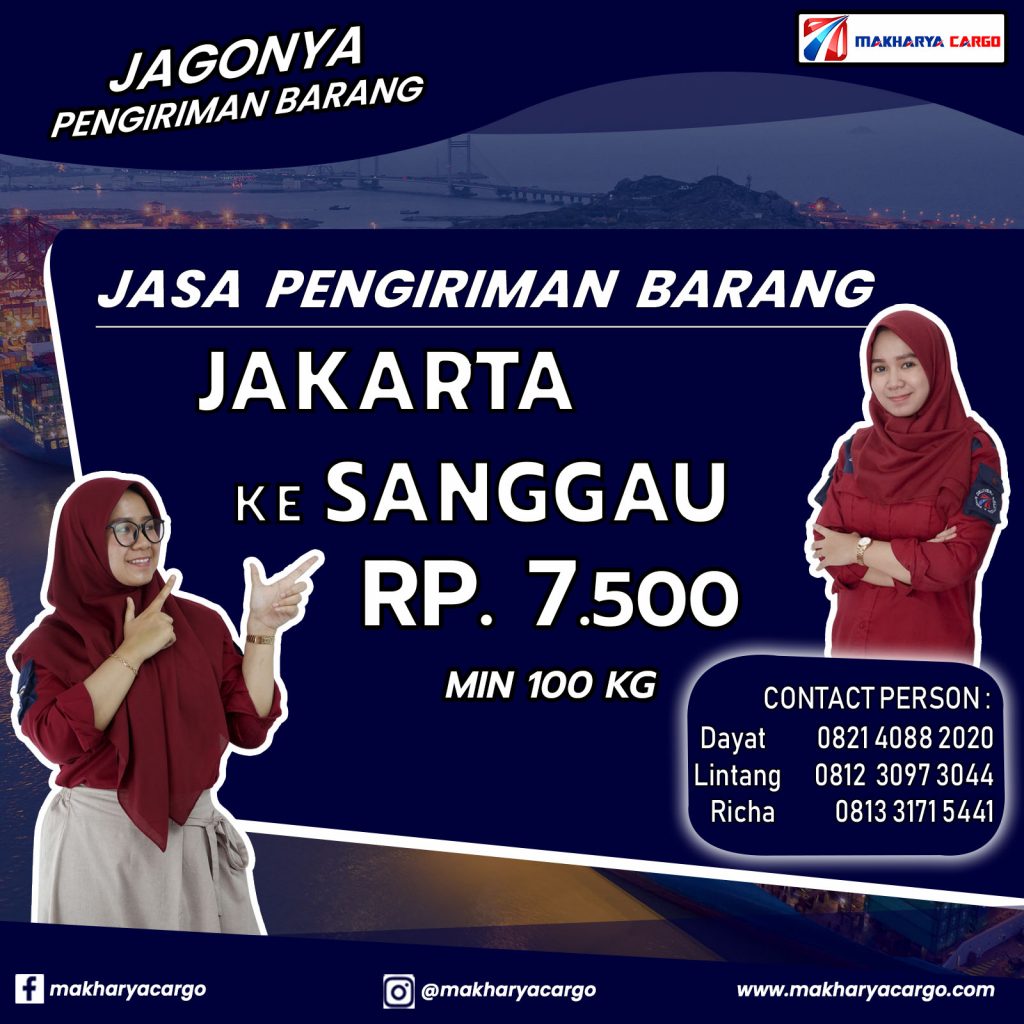 Jasa Pengiriman Barang Jakarta Sanggau