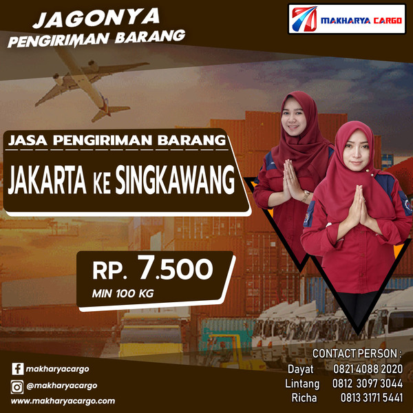 Jasa Pengiriman Barang Jakarta Singkawang