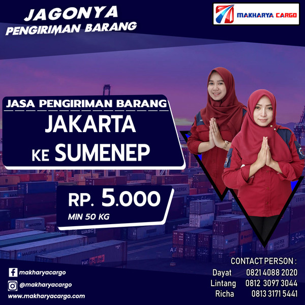 Jasa Pengiriman Barang Jakarta Sumenep