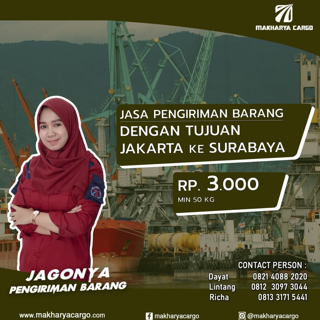 Jasa Pengiriman Barang Jakarta Surabaya