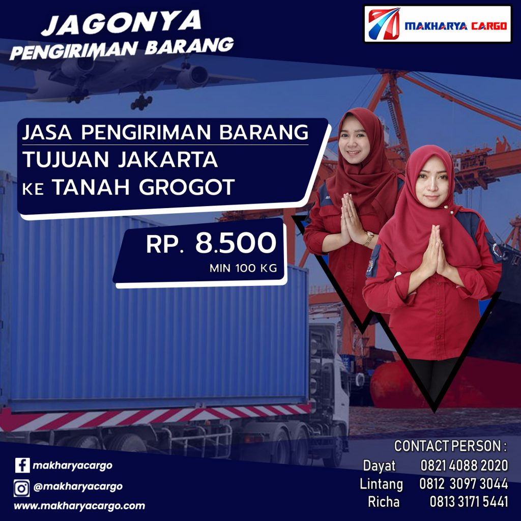 Jasa Pengiriman Jakarta Tanah Grogot