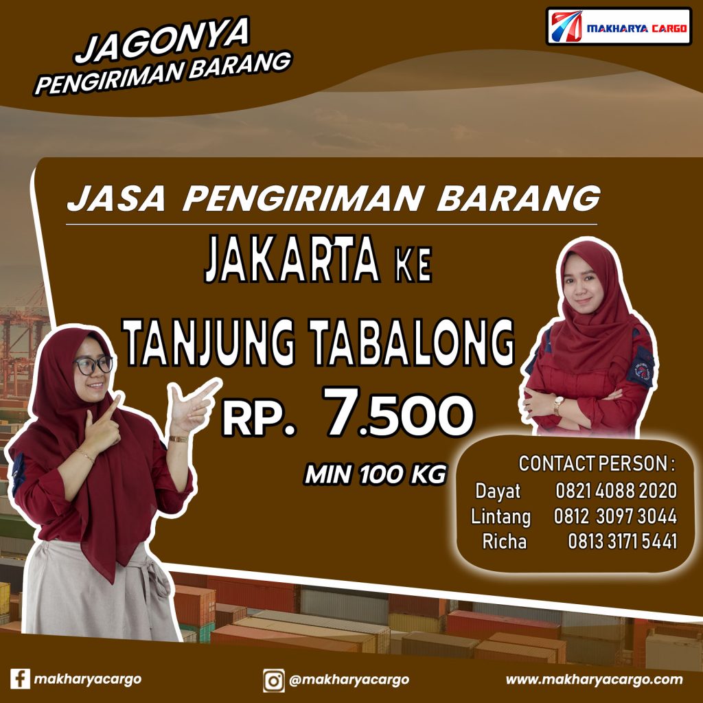 Jasa Pengiriman Barang Jakarta Tanjung Tabalong