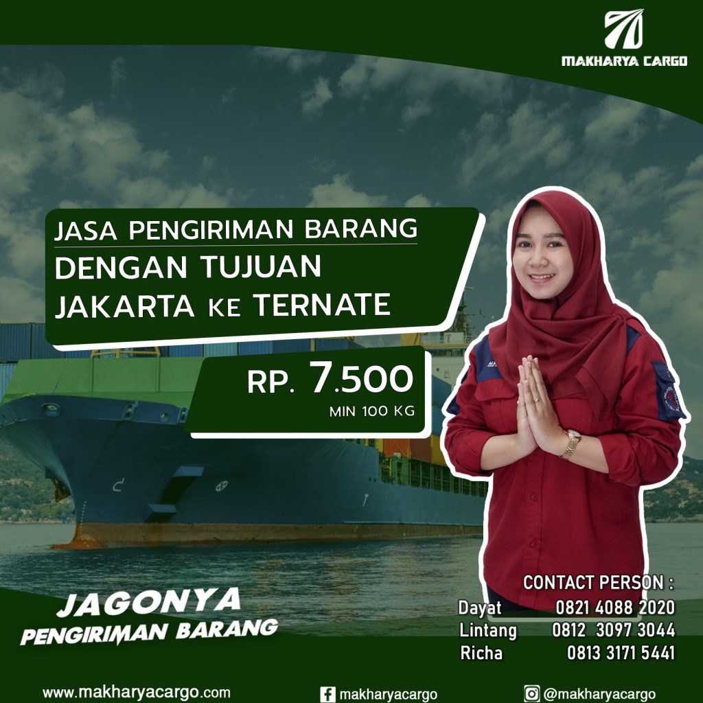 Jasa Pengiriman Barang Jakarta Ternate