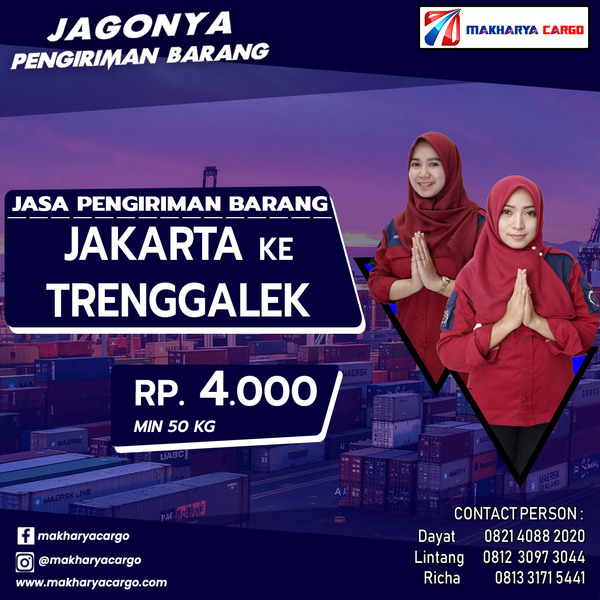 Jasa Pengiriman Barang Jakarta Trenggalek