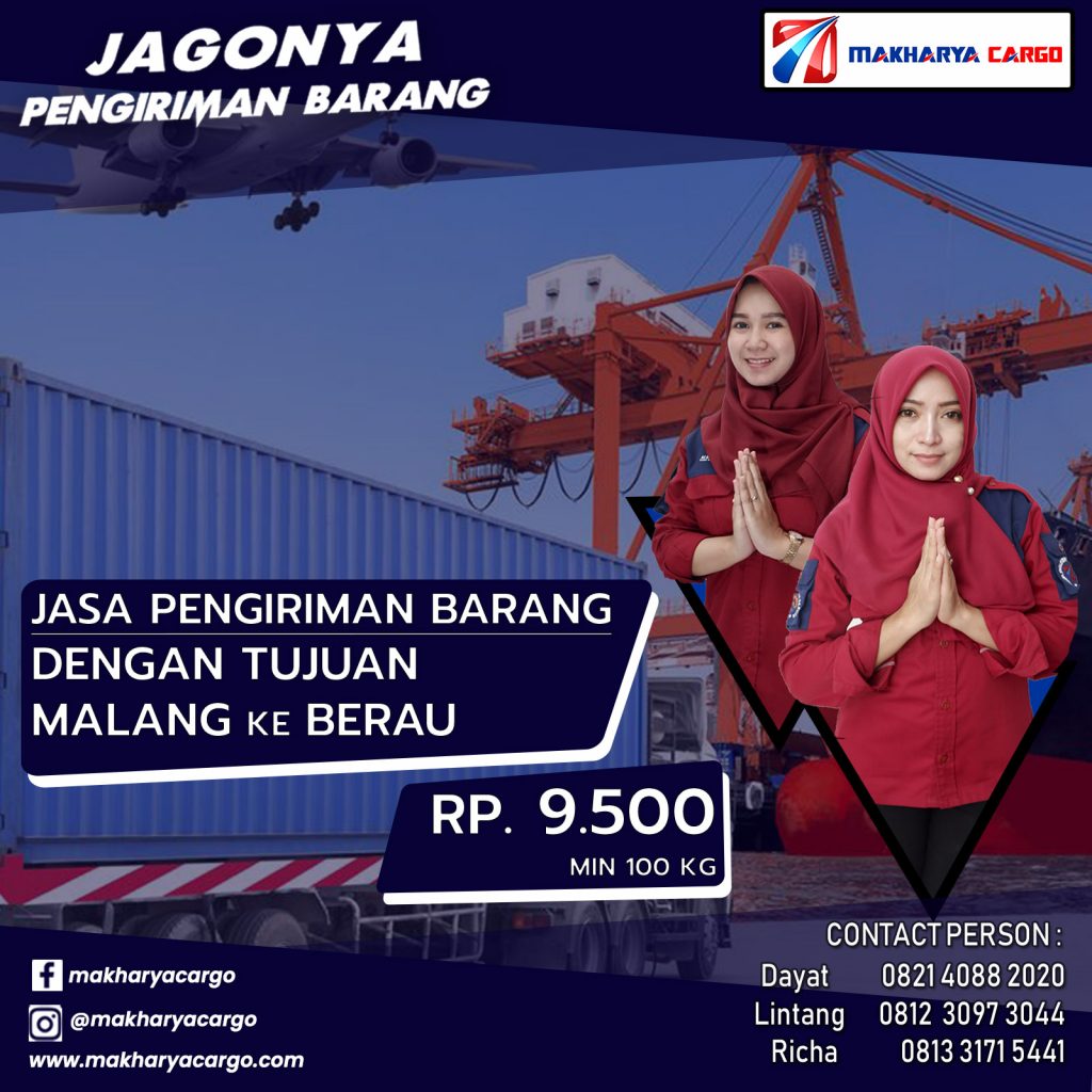 Jasa Pengiriman Barang Malang Berau