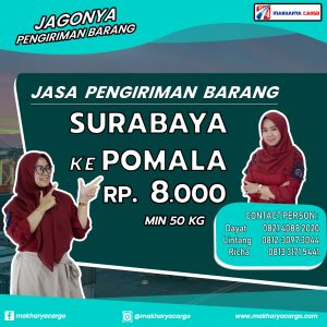 Jasa Pengiriman Barang Surabaya Pomala