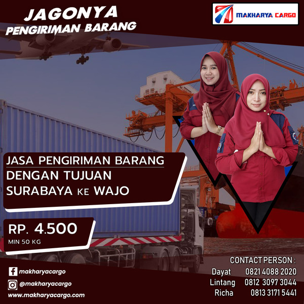 Jasa Pengiriman Barang Surabaya Wajo