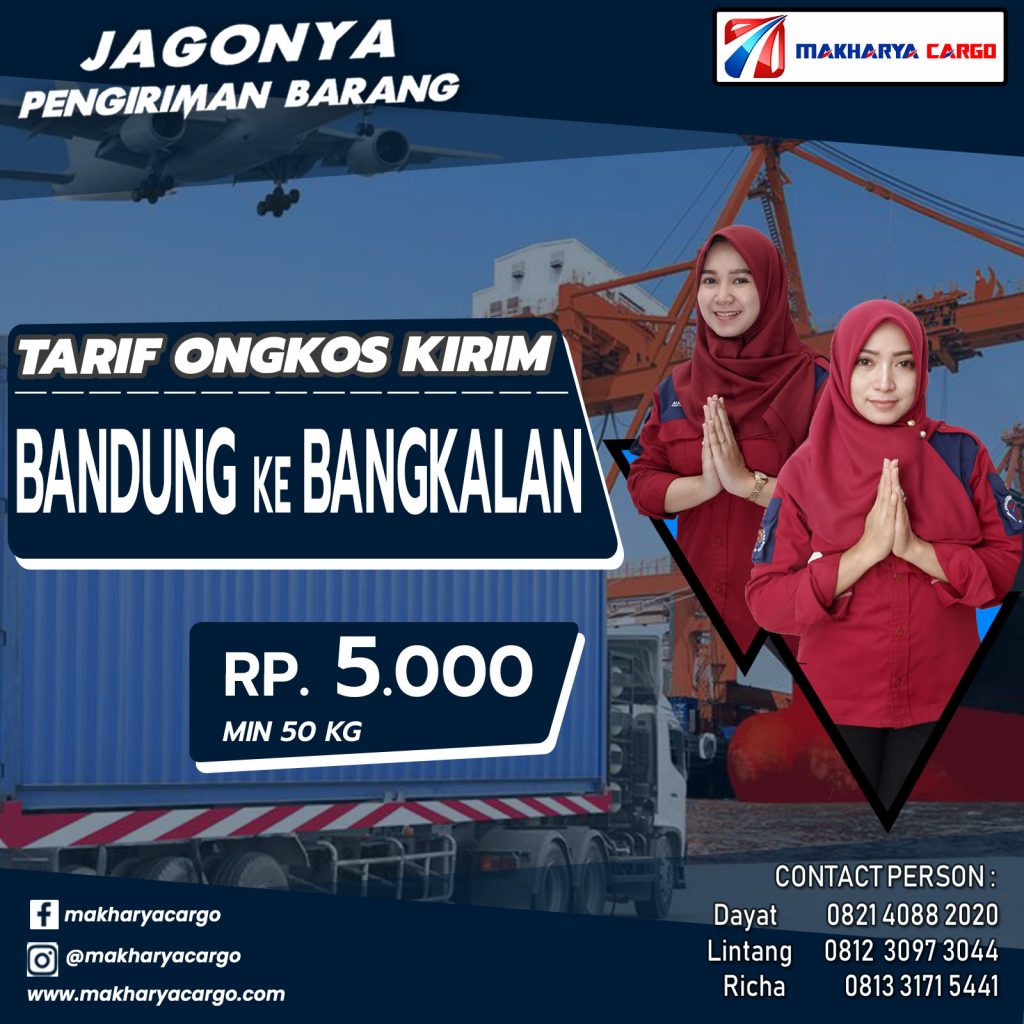 Tarif Ongkos Kirim Bandung Bangkalan