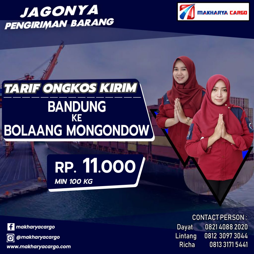 Tarif Bandung Bolaang Mongondow