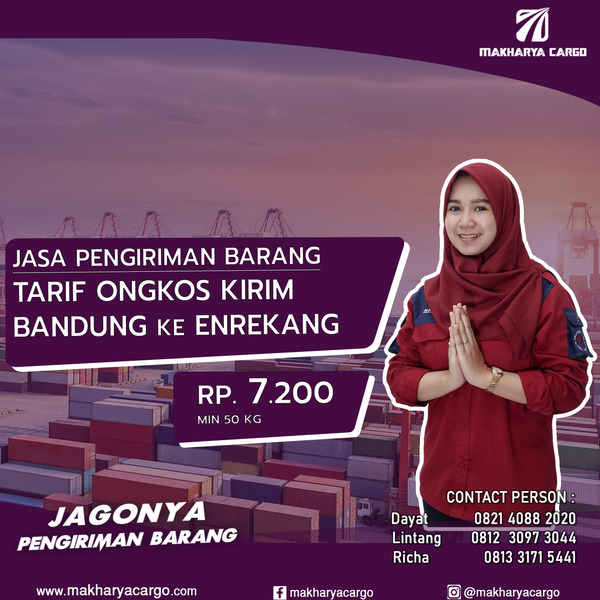 Tarif Ongkos Kirim Bandung Enrekang