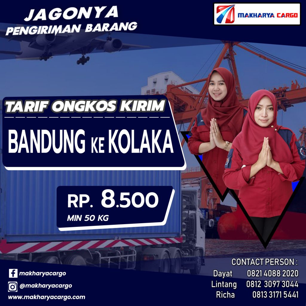 Tarif Ongkos Kirim Bandung Kolaka