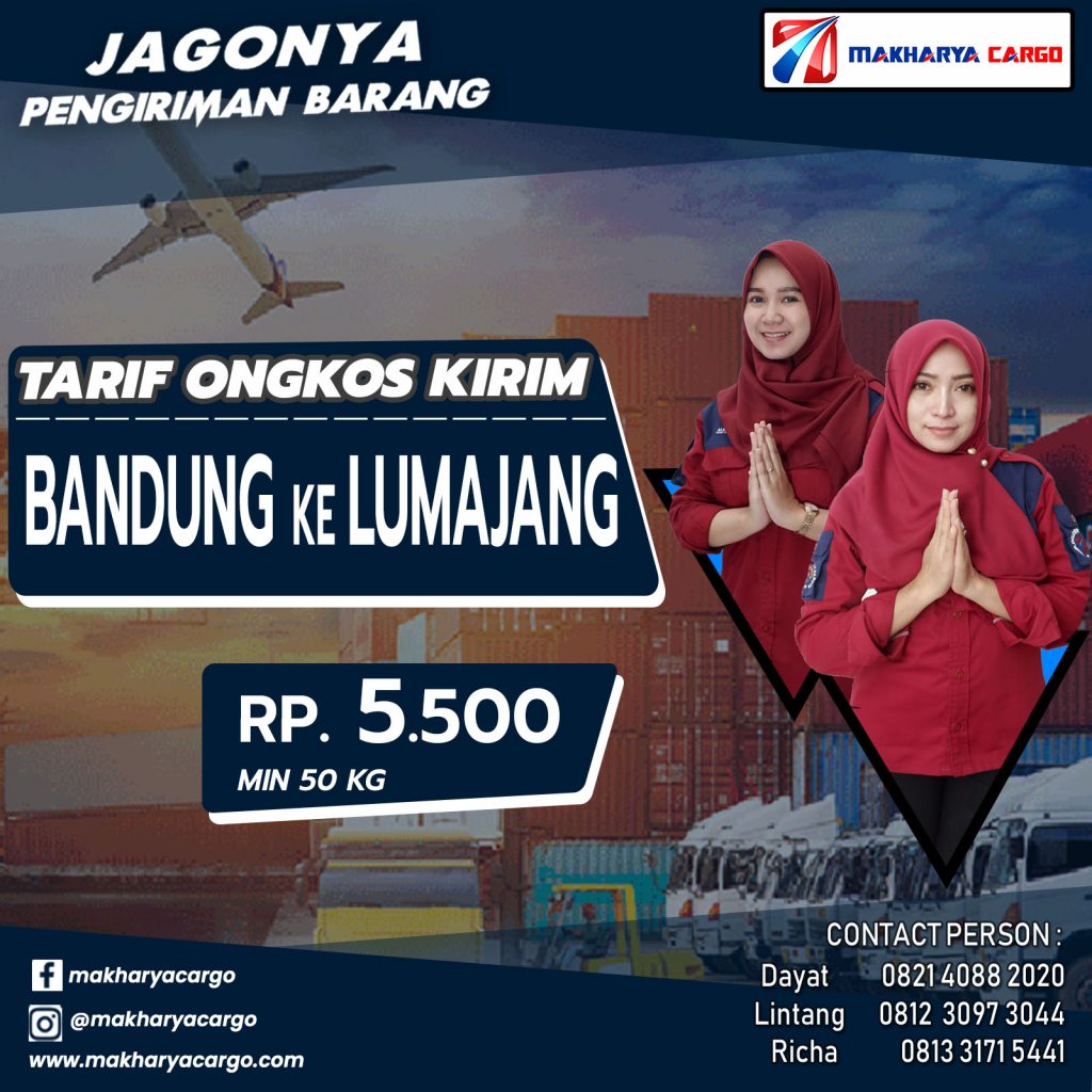 Tarif Ongkos Kirim Bandung Lumajang