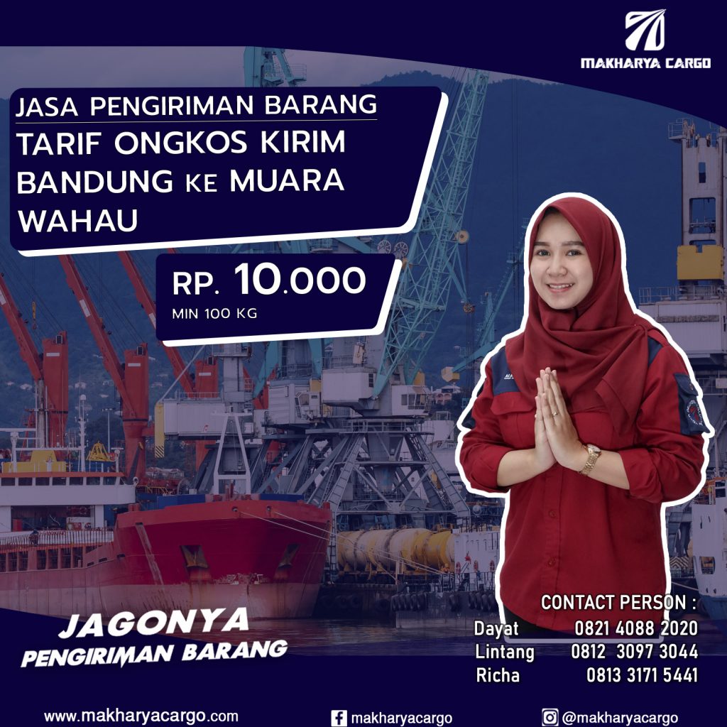 Tarif Ongkos Kirim Bandung Muara Wahau