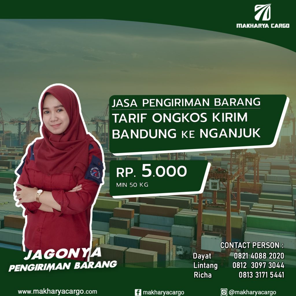 Tarif Ongkos Kirim Bandung Nganjuk