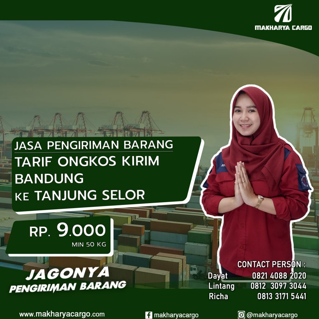 Tarif Ongkos Kirim Bandung Tanjung Selor