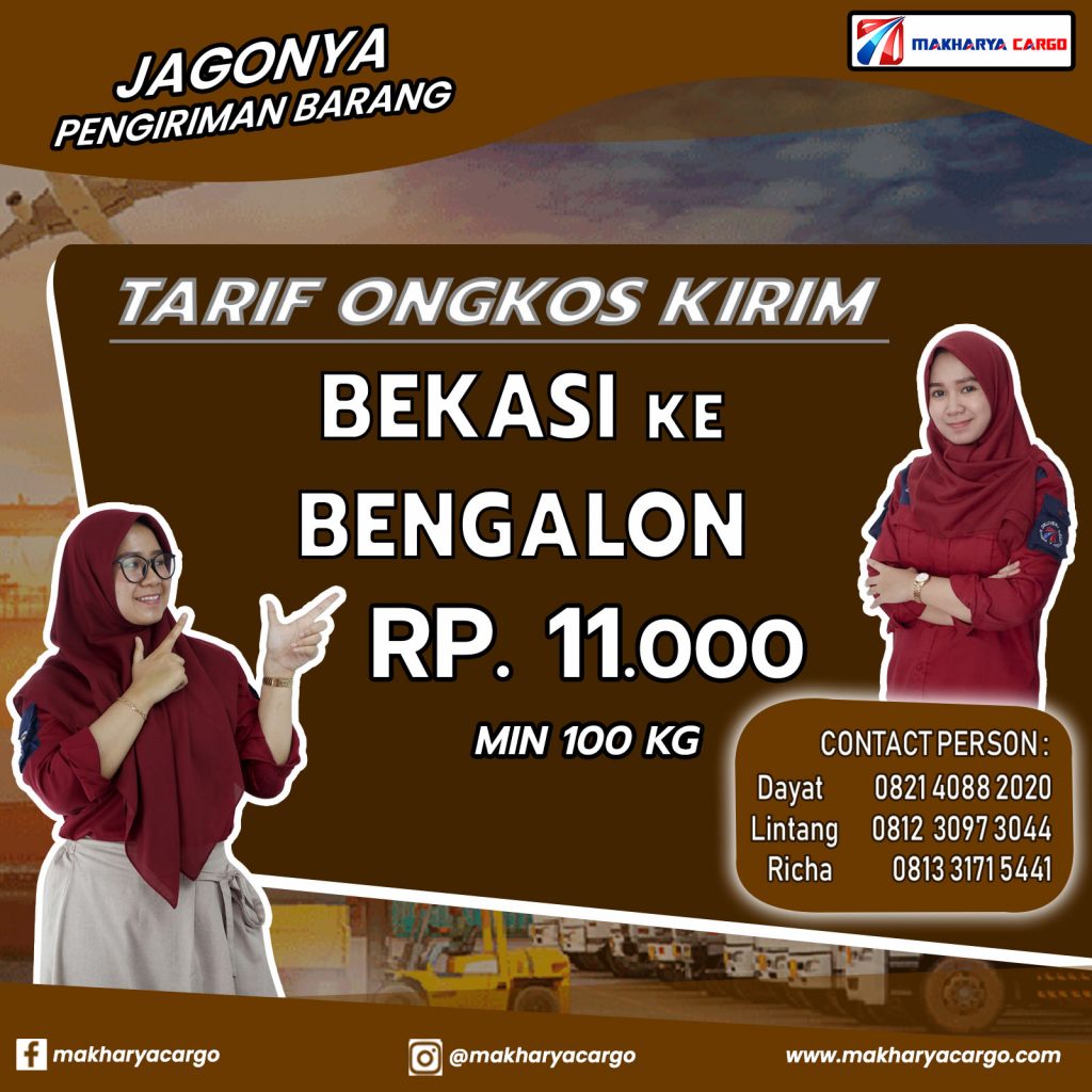 Tarif Ongkos Kirim Bekasi Bengalon