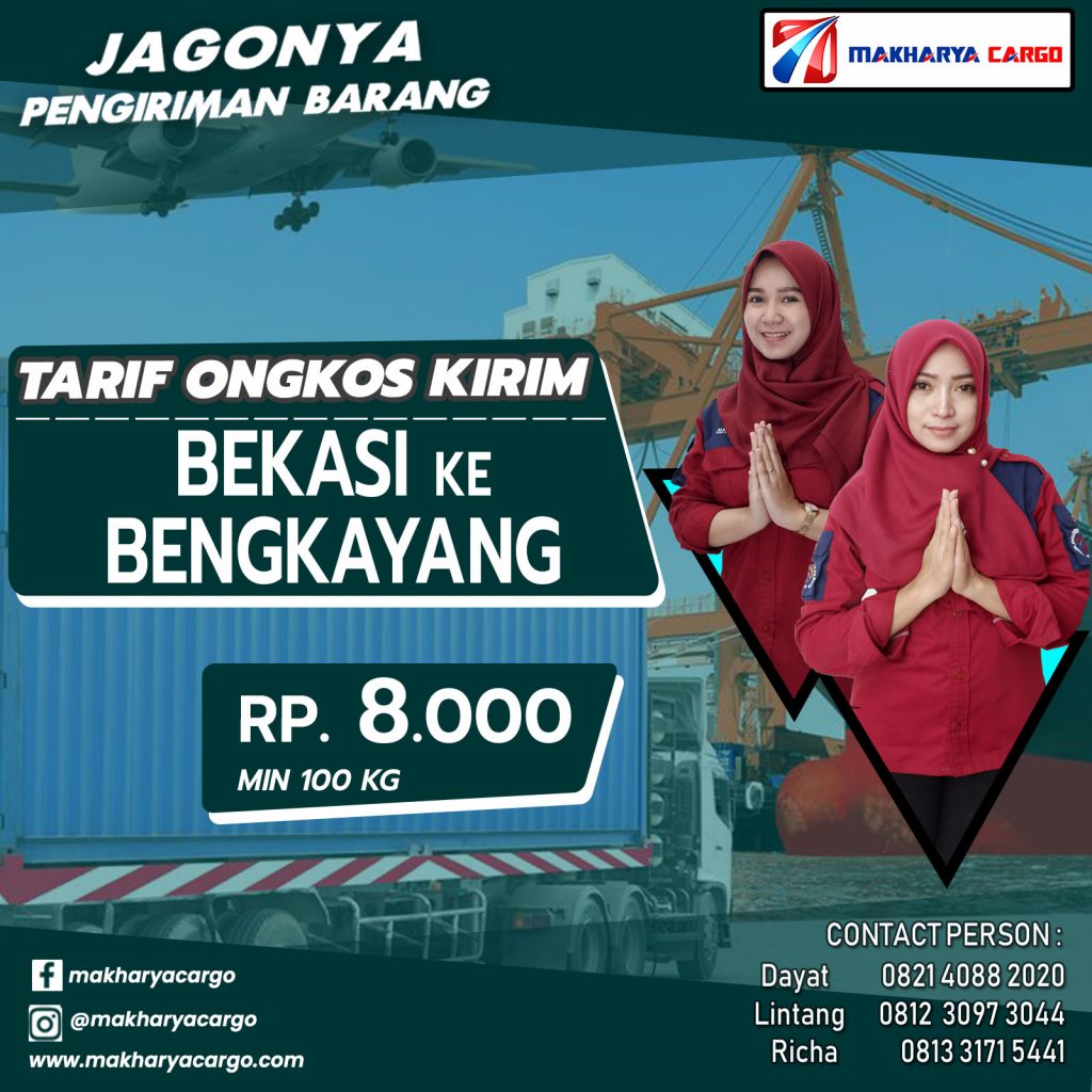 Tarif Ongkos Kirim Bekasi Bengkayang