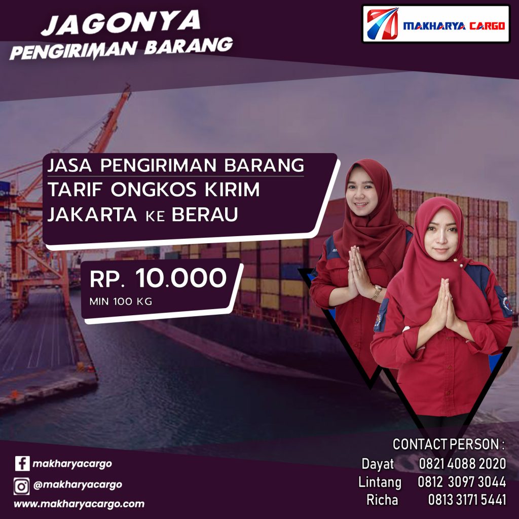 Tarif Ongkos Kirim Jakarta Berau