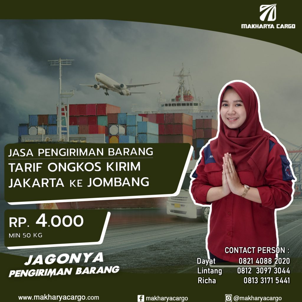 Tarif Ongkos Kirim Jakarta Jombang