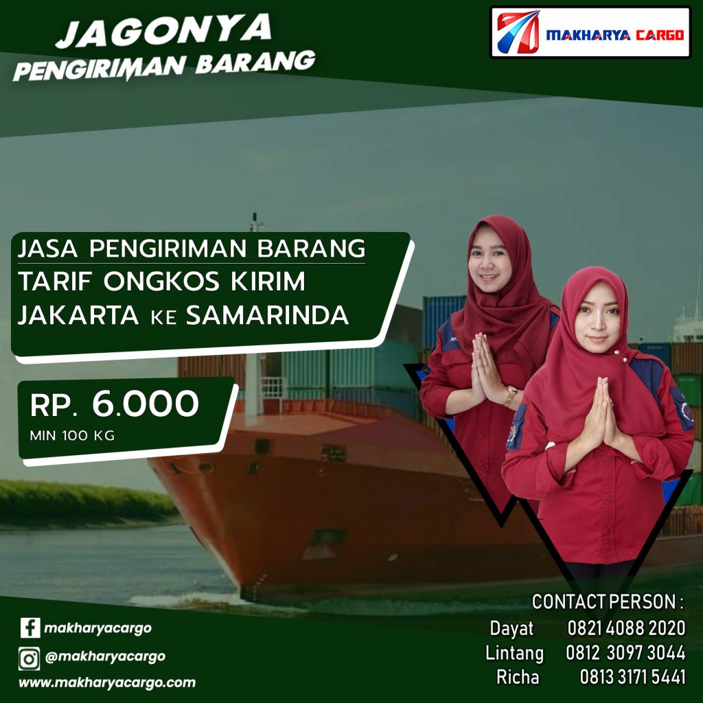 Tarif Ongkos Kirim Jakarta Samarinda