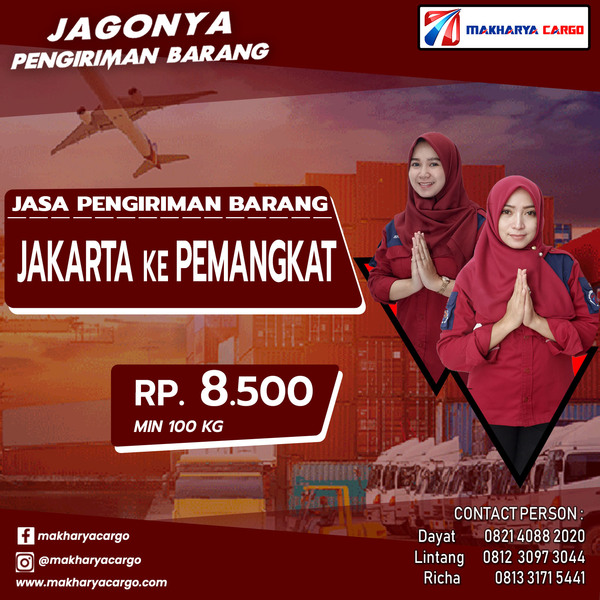 Jasa Pengiriman Barang Jakarta Pemangkat