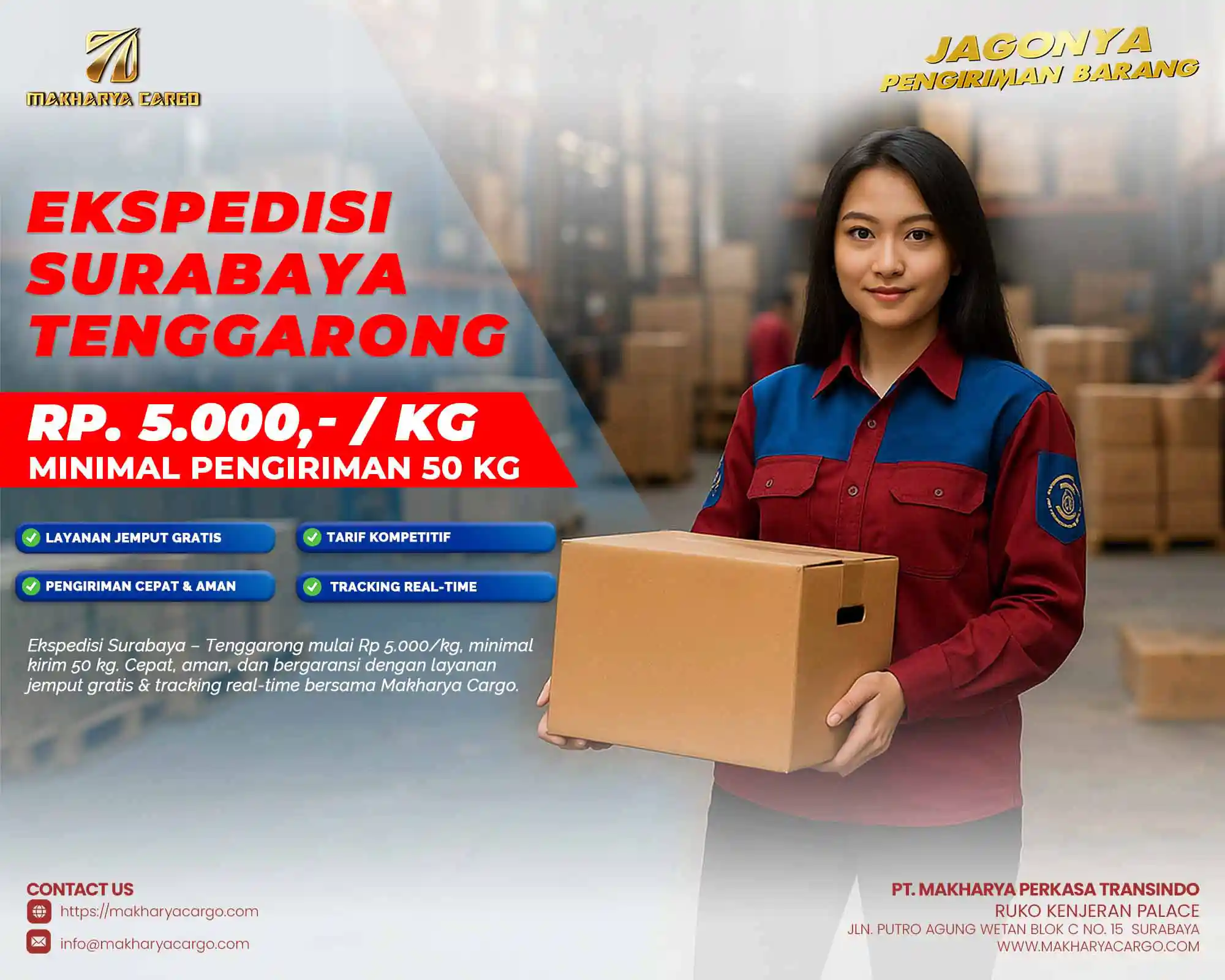 Ekspedisi Surabaya Tenggarong Murah