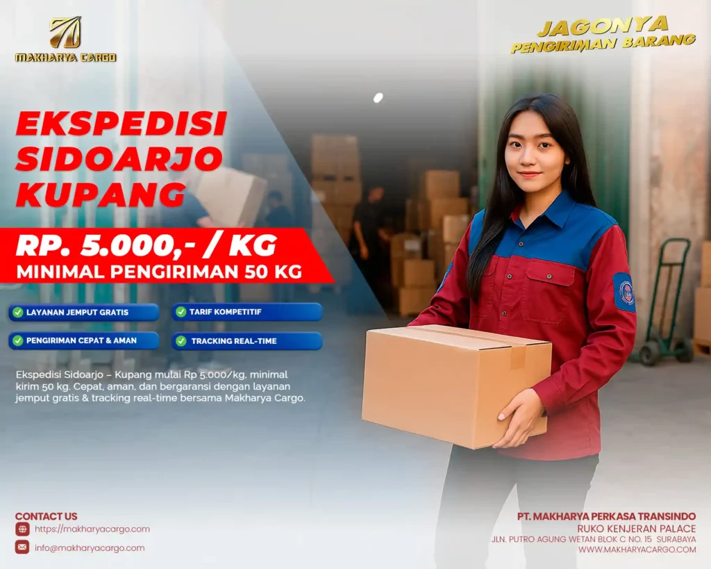 Ekspedisi Sidoarjo Labuan Bajo by MAKHARYA CARGO