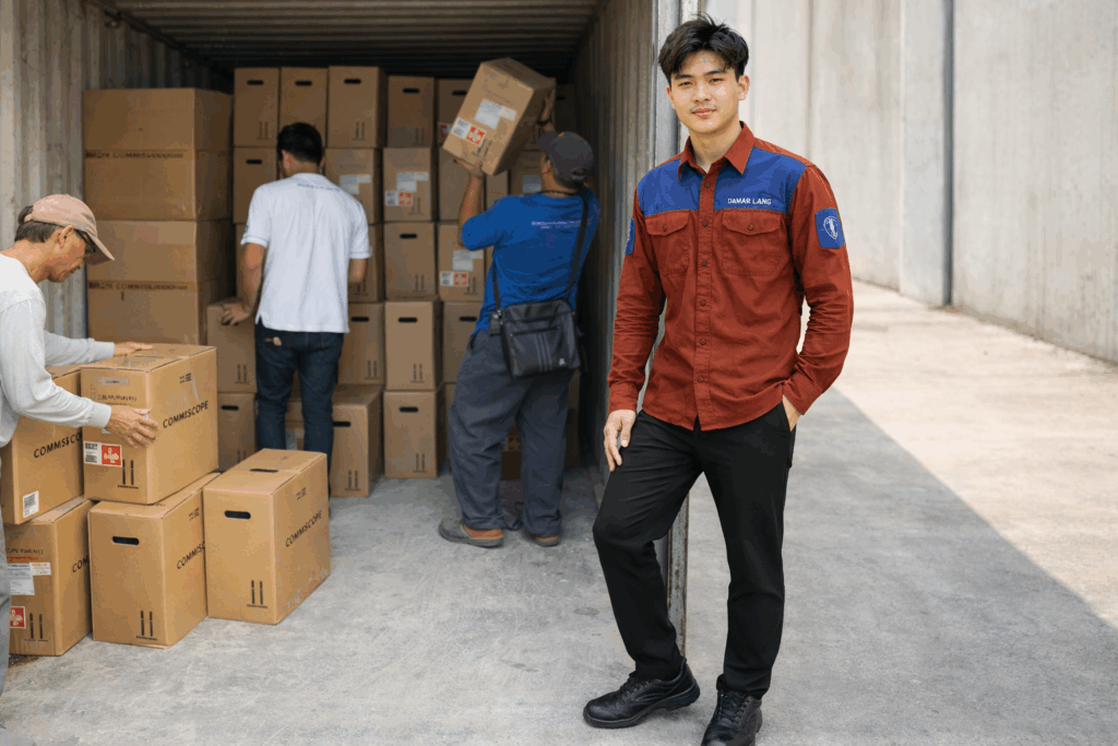 proses pengiriman barang retail dari ekspedisi semarang Takalar