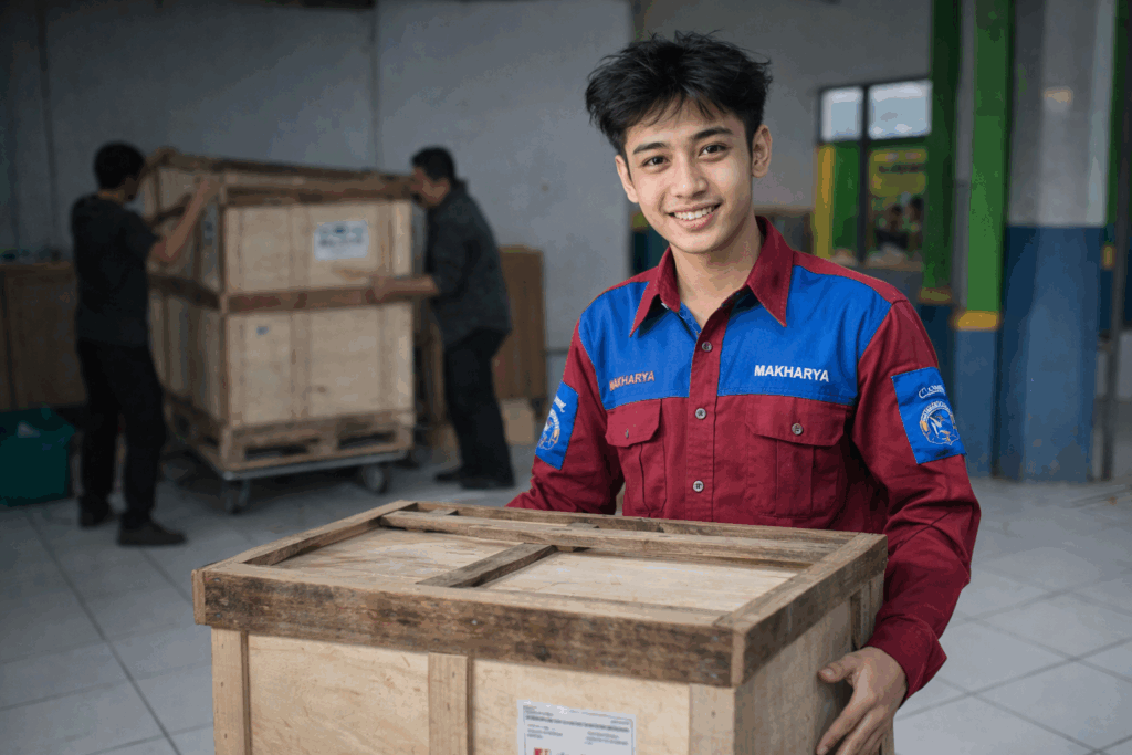 jasa kirim barang berat dari ekspedisi semarang wajo