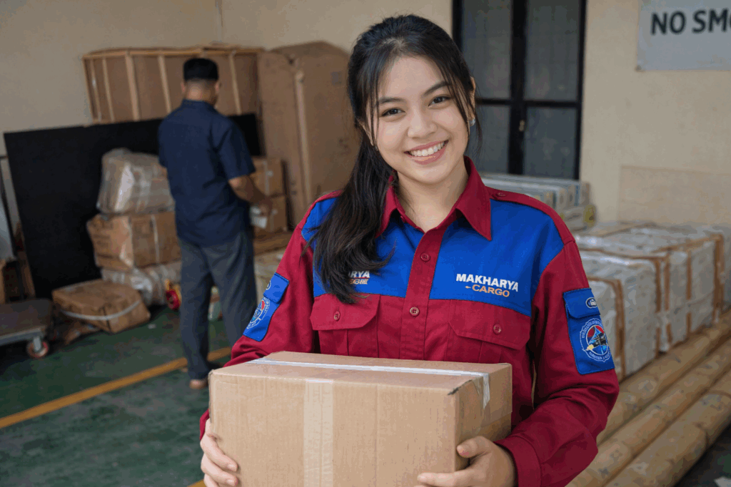 proses pengiriman barang dari ekspedisi semarang luwuk banggai