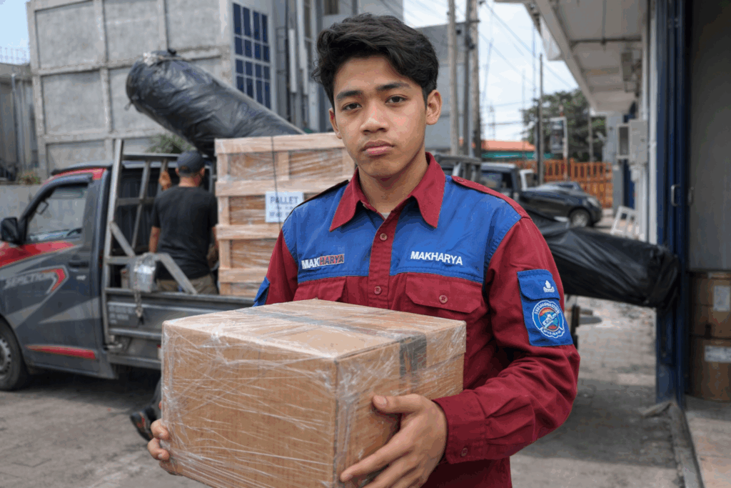 jasa pengiriman barang dari ekspedisi Semarang Manado bersama makharya cargo