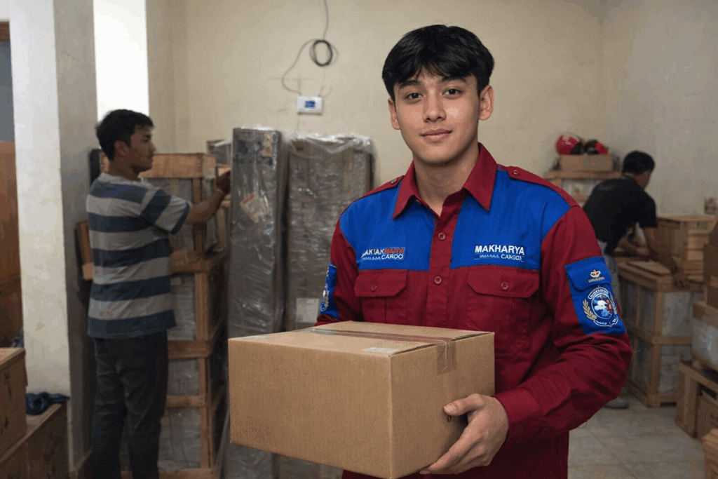 proses pengiriman barang dari ekspedisi semarang bontang