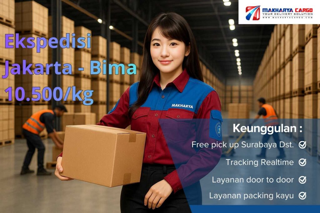 kemudahan layanan jasa ekspedisi MAKHARYA CARGO