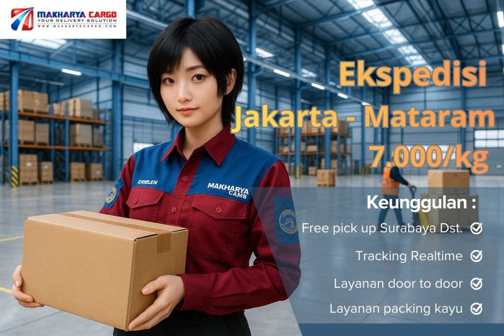 kemudahan layanan jasa ekspedisi MAKHARYA CARGO