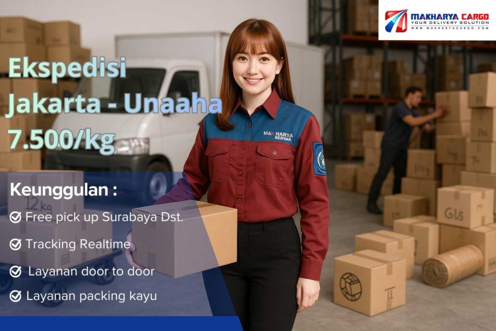 keunggulan jasa ekspedisi ke sulawesi terbaik MAKHARYA CARGO